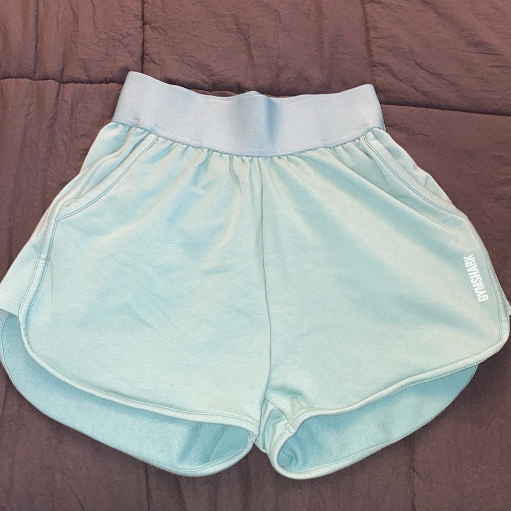Gymshark Light Blue Athletic Shorts